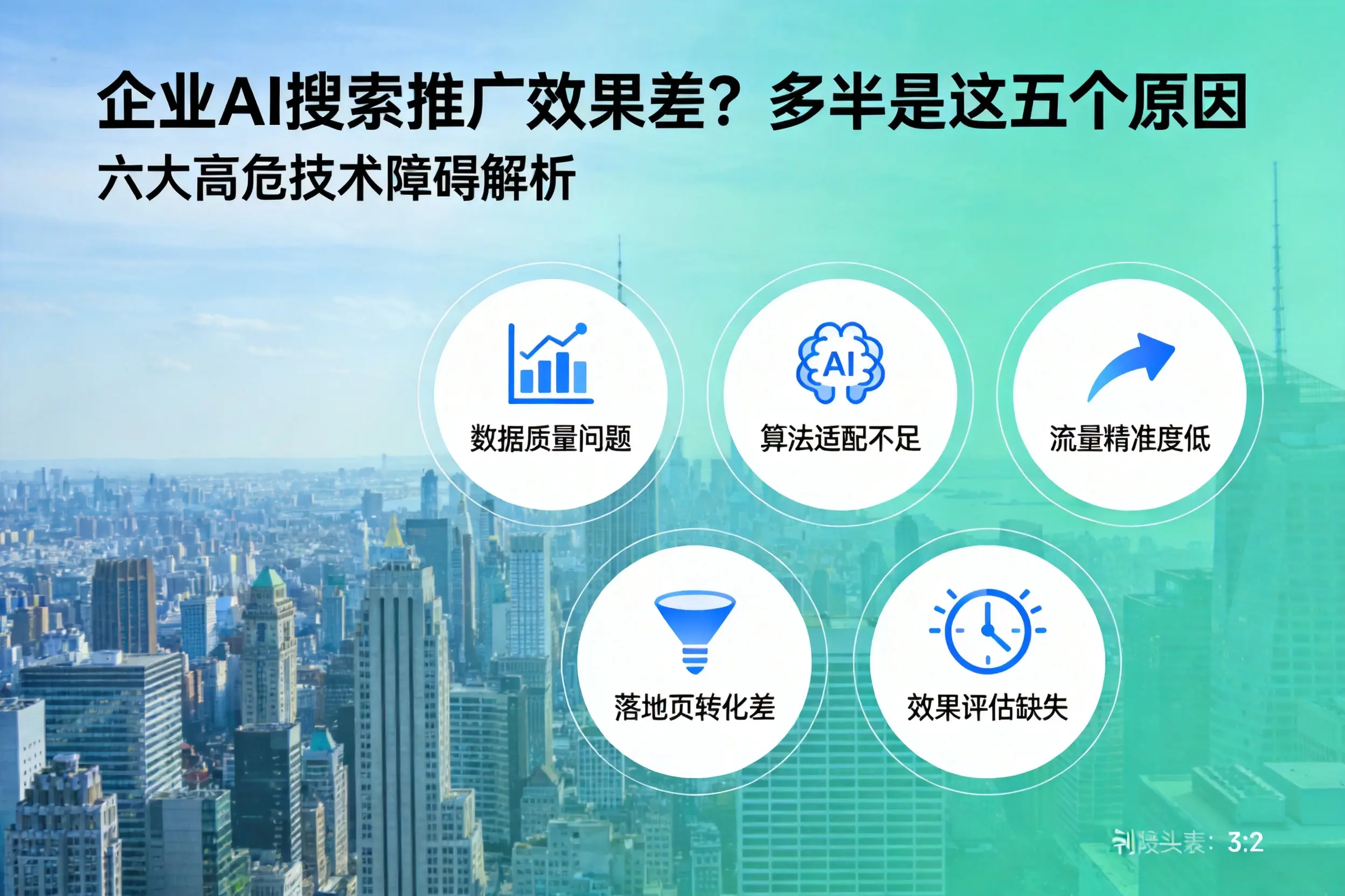 二道企业AI搜索推广效果差？多半是这五个原因