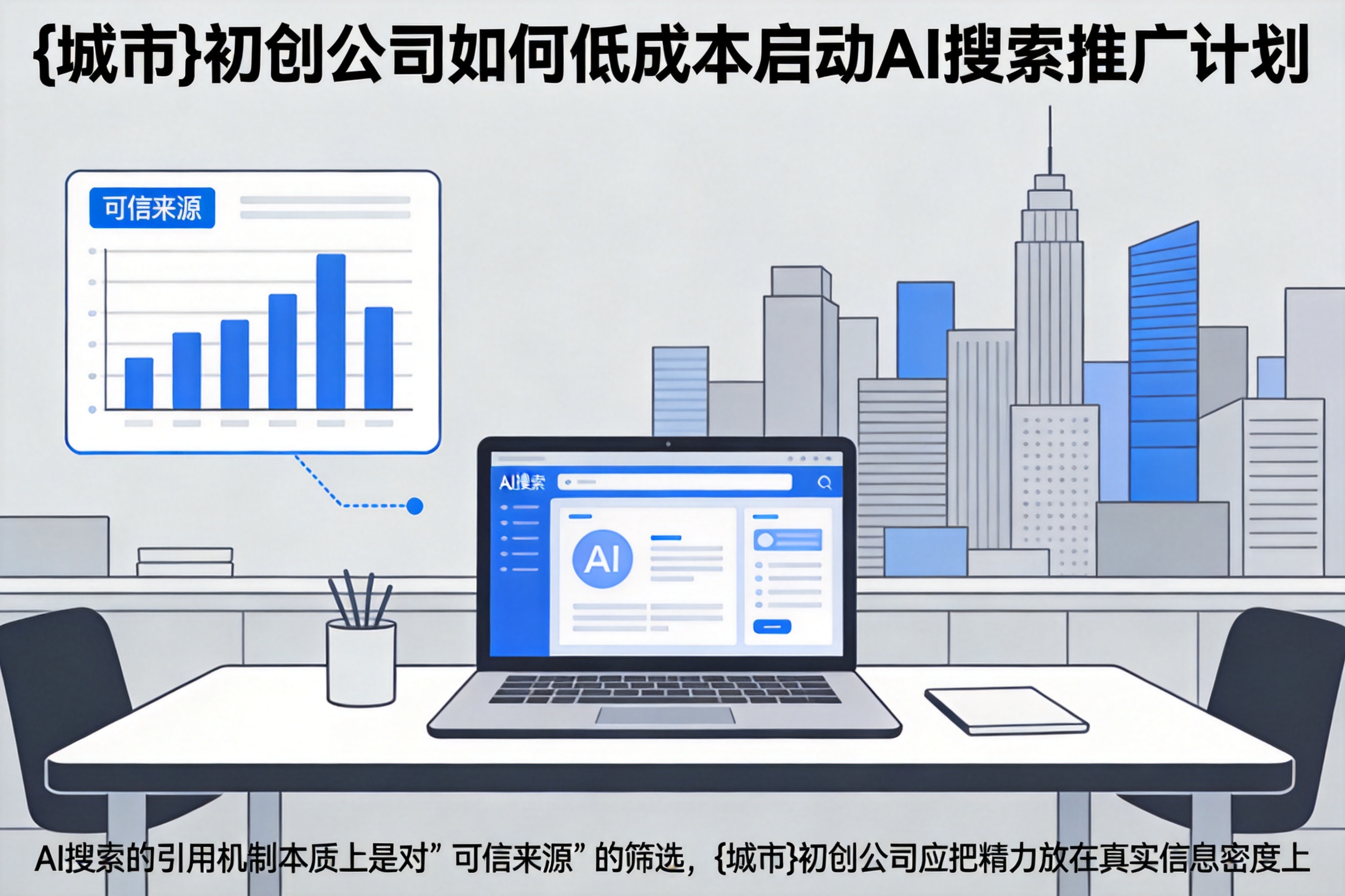 二道初创公司如何低成本启动AI搜索推广计划